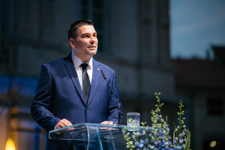 V imenu občin P. I. K. A. je imel slavnostni nagovor župan Občine Piran